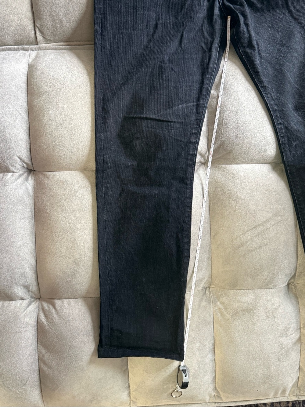 Levi’s 522 black Selvedge denim 34x34 - Picture 4 of 8